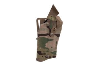 Safariland 6390RDS RH Mid-Ride Level I Holster Fits FN 509 With X300U and has a Multicam finish